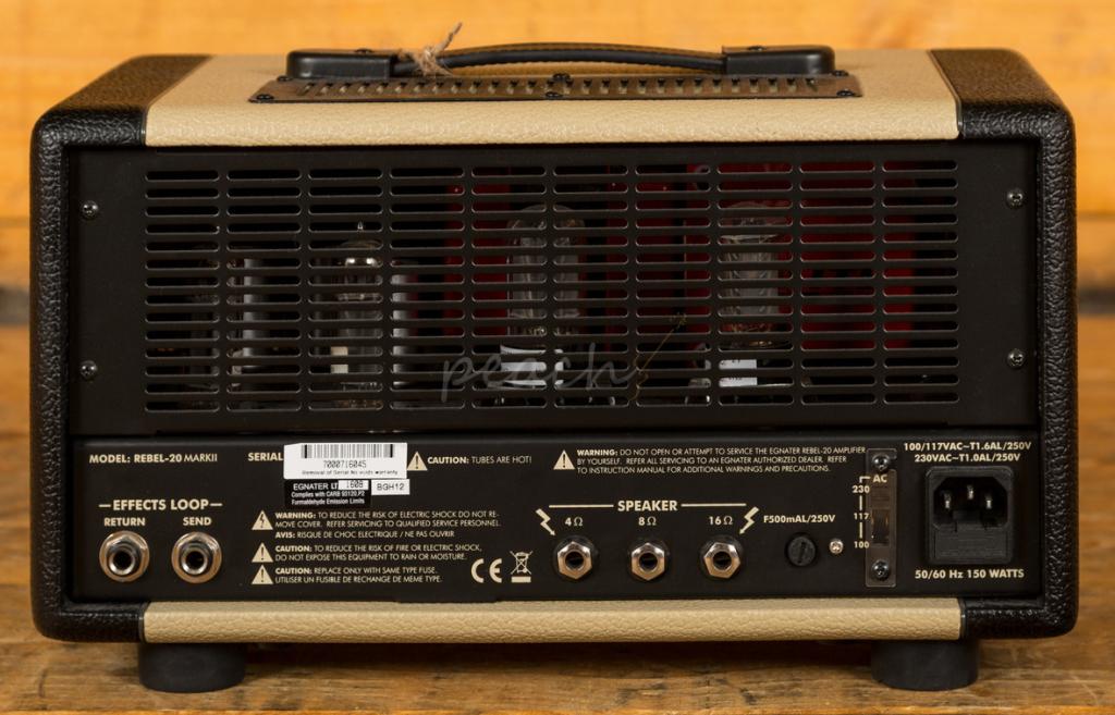 Egnater Rebel 20 Rückseite