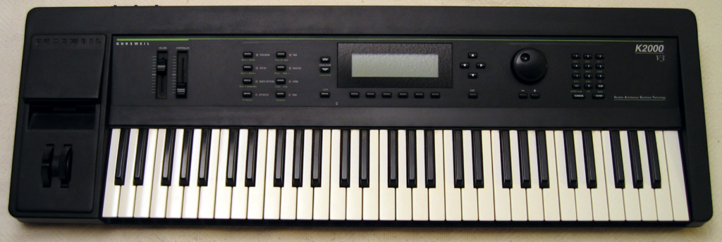Kurzweil K2000 top